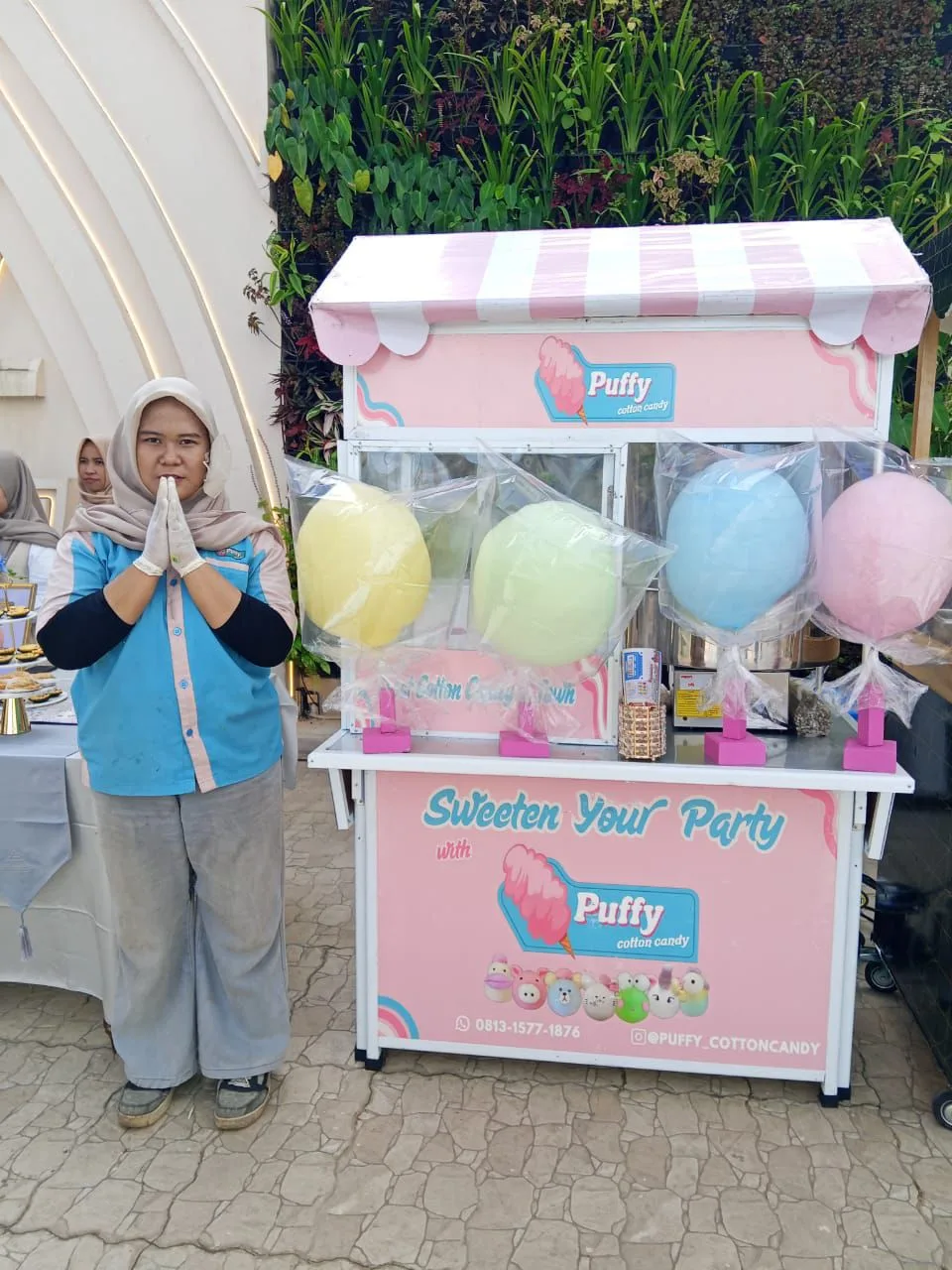Puffy Cotton Candy Event